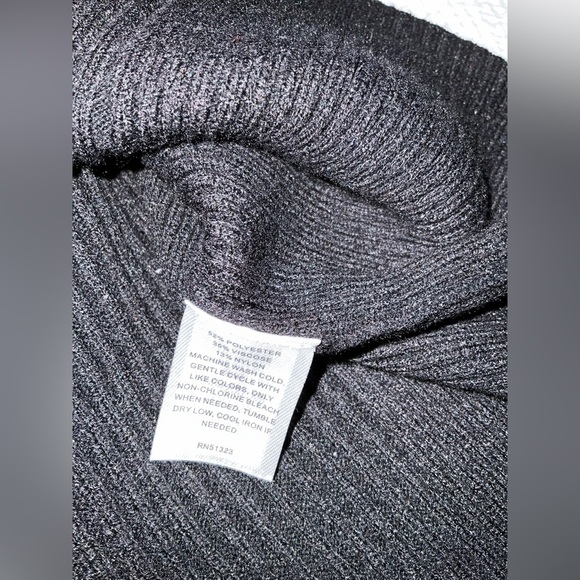 Halogen Rhinestone Embellished Sleeveless Funnel Neck Sweater - size xxl - NWT - Picture 11 of 12